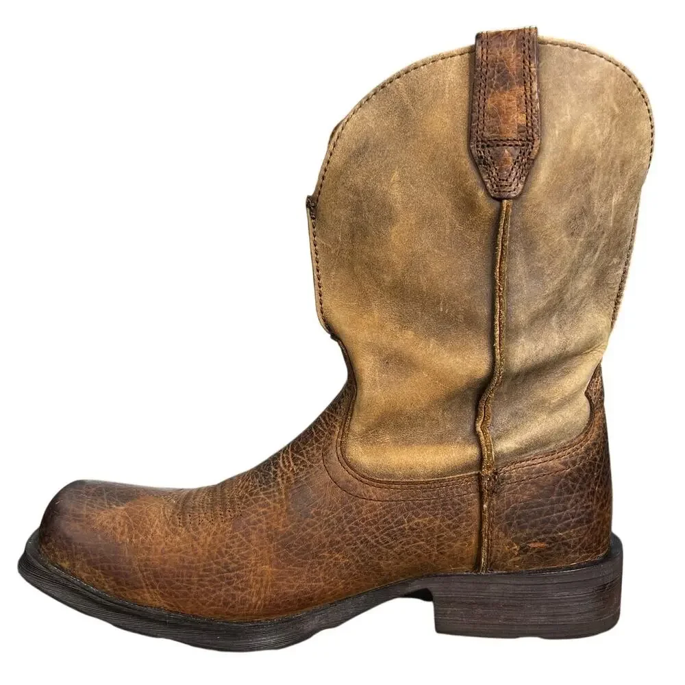 Ariat Men’s Rambler Brown Leather Western Cowboy Boot Size US 12 EE
